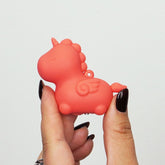 Unihorn Mini Peachy Pony Rechargeable Stimulator Peach Personal Massagers